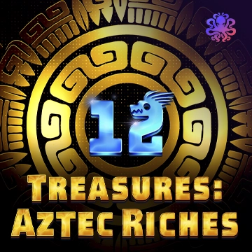 Octoplay : 12 Treasures: Aztec Riches - SOLIDPLAY99